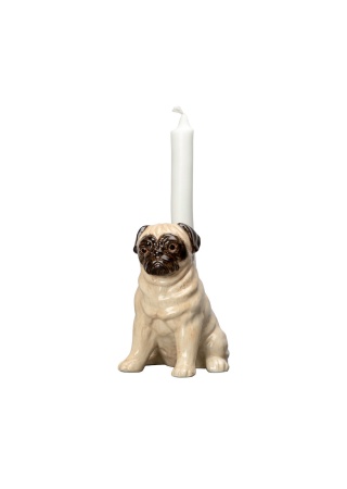 Candle holder PUG BYON Front