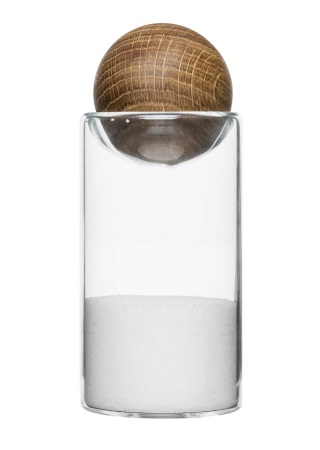 Oak salt/-pepper set  