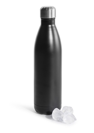 NILS STEEL BOTTLE BLACK, 75CL 24/12 H default 