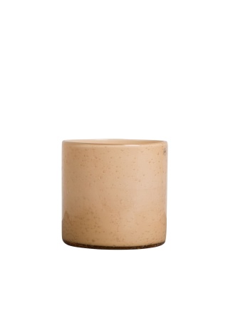 Vase/Candle holder Calore M, Peach BYON Front