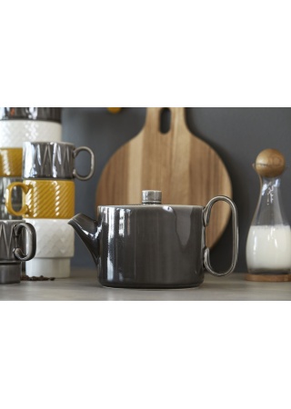 TEA POT GREY  