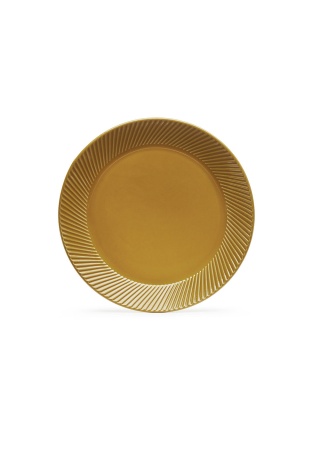 COFFEE & MORE SIDE PLATE, YELLOW default 