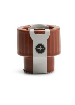 COFFEE & MORE, TEALIGHT/EGG CUP TERRACOTTA  