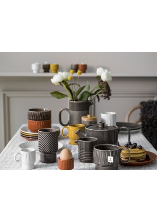 COFFEE & MORE, TEALIGHT/EGG CUP TERRACOTTA  