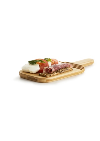 CUTTING & SERVING BOARD SMALL OVAL, BAMBOO default 