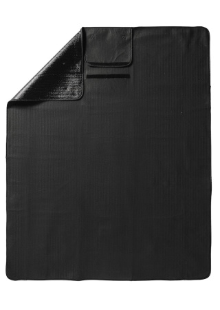 SIT MAT/BLANKET, BLACK  