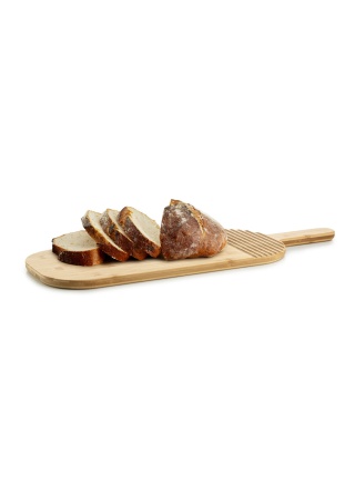 CUTTING & SERVING BOARD OVAL BIG, BAMBOO  