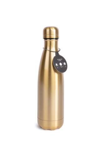 STEEL BOTTLE GOLD, 50CL, 16/8H default 