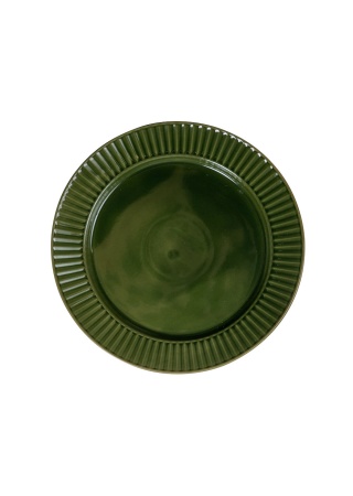 COFFEE & MORE PLATE, GREEN 27CM default 