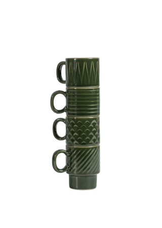 COFFEE & MORE ESPRESSO CUP, GREEN default 