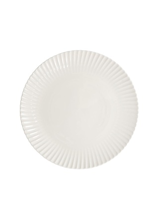 PLATE FRANCES, WHITE BYON Front