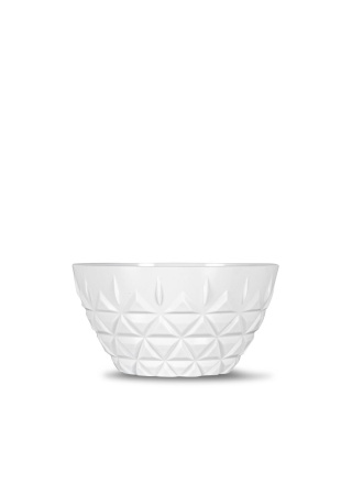 PICNIC BOWL 4-PCS, WHITE  