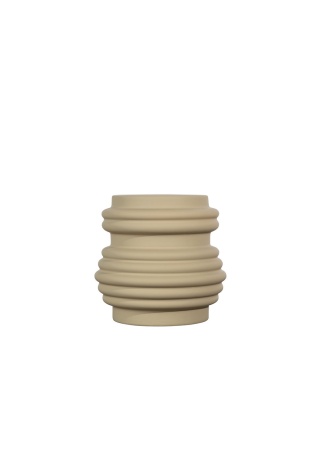 VASE MILA S, NATURAL BYON Front