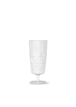 PICNIC GLASS HIGH 4-PCS, WHITE  