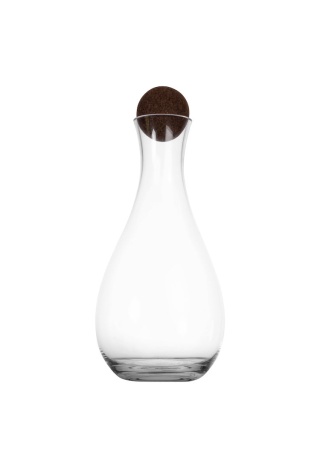 NATURE WINE CARAFE WITH CORK STOPPER default 