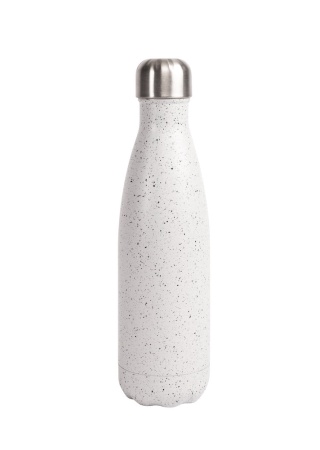 NILS STEEL BOTTLE WHITE/BLACK 12/24H, 50CL default 