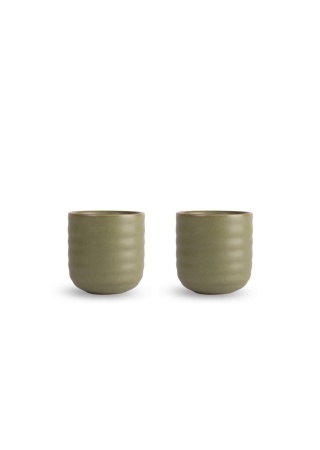 ELLEN CUP 2-PCS, GREEN default 