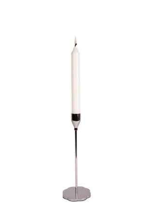 SIRI CANDLE HOLDER SMALL, SILVER default 