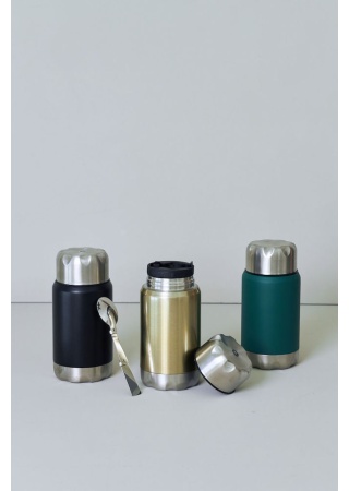 MARK FOOD THERMOS POWDER COATED, GREEN  