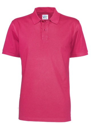 Pánské polo tričko Cottover PIQUE (GOTS) Cerise, třešňová  Front