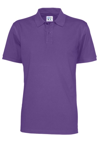 Pánské polo tričko Cottover PIQUE (GOTS) Purpurová, nachová Front