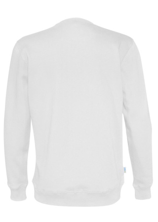 Mikina CREW NECK (GOTS) Bílá Back