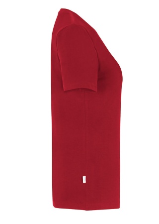 Dámské tričko Cottover STRETCH V-NECK Červená Side