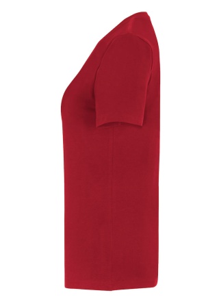 Dámské tričko Cottover STRETCH V-NECK Červená Side