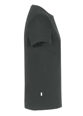 Pánské tričko Cottover STRETCH R-NECK Tmavě šedá Charcoal Side