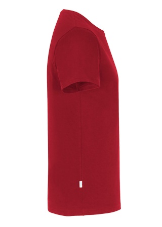 Pánské tričko Cottover STRETCH R-NECK Červená Side