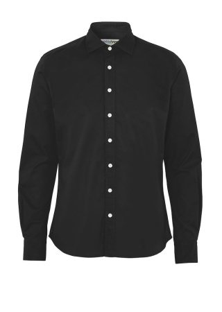 Pánská košile Cottover slim fit. Černá Front