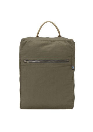 Plátěný batoh Canvas Daypack Tmavá olivová Front