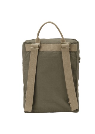 Plátěný batoh Canvas Daypack Tmavá olivová Back