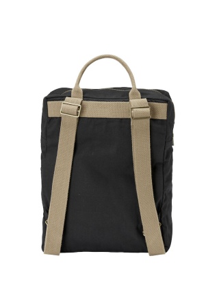 Plátěný batoh Canvas Daypack Černá Back