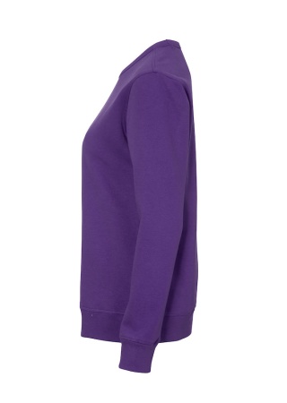 Dámská mikina CREW NECK Cottover Purpurová, nachová Side