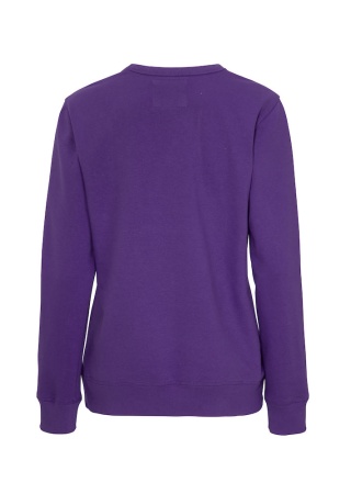 Dámská mikina CREW NECK Cottover Purpurová, nachová Back