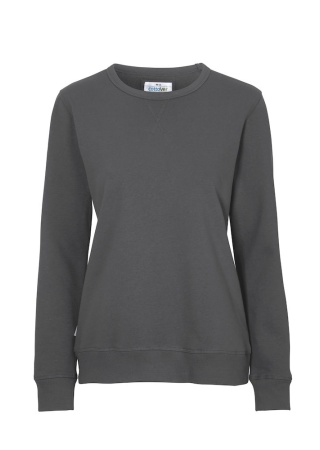 Dámská mikina CREW NECK Cottover Tmavě šedá Charcoal Front