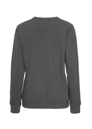 Dámská mikina CREW NECK Cottover Tmavě šedá Charcoal Back