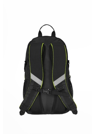 Batoh Active Line Daypack BLACK/YELLOW Back