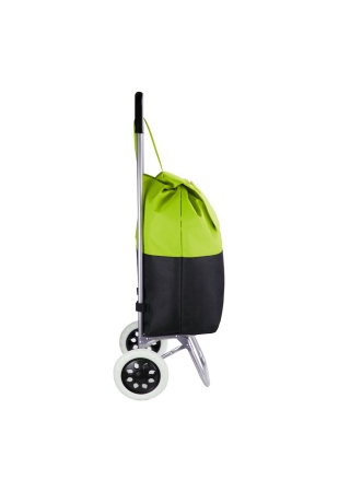 Nákupní vozík SKY SHOPPER LIME Side