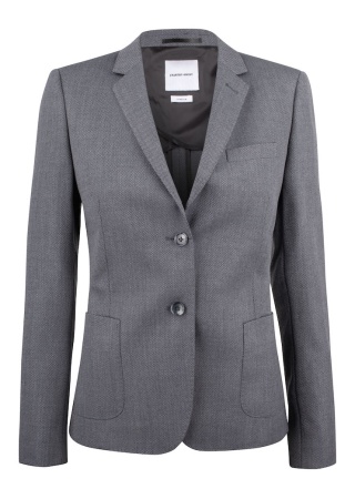 CLUB BLAZER 30 WOMAN Tmavá antracitová melanž Front