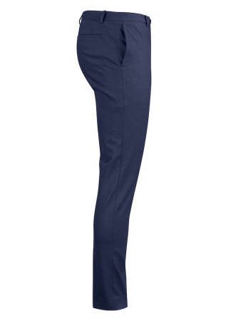 CLASSIC TROUSERS NAVY MELANGE Side