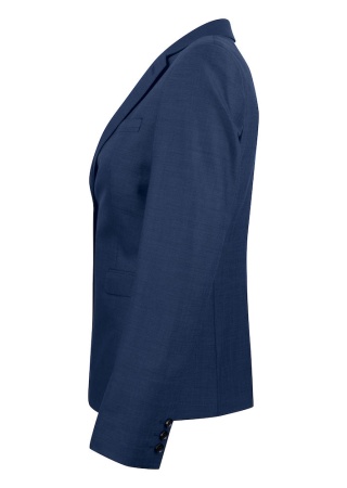 CLASSIC BLAZER 20 WOMAN NAVY MELANGE Side