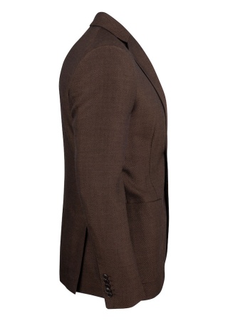 CLUB BLAZER 30 BROWN MELANGE Side