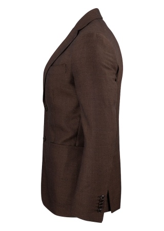 CLUB BLAZER 30 BROWN MELANGE Side