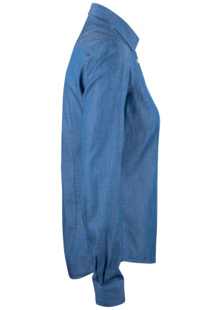 INDIGO BOW 130 WOMAN INDIGO SOLID DENIM Side