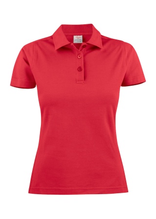 Dámská polokošile SURF POLO Červená Front