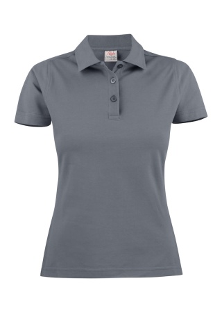 Dámská polokošile SURF POLO Ocelová šedá Front