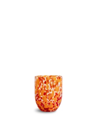 GLASS MESSY, RED/ORANGE BYON Front