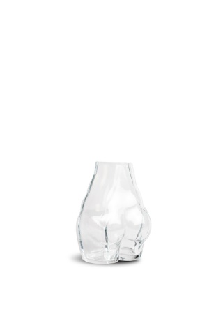 VASE/GLASS BUTT S, CLEAR BYON Front